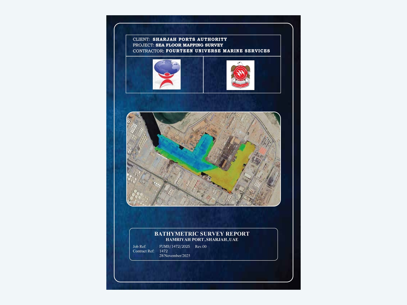 Bathymetric survey report and sea-floor mapping for Hamriya Port